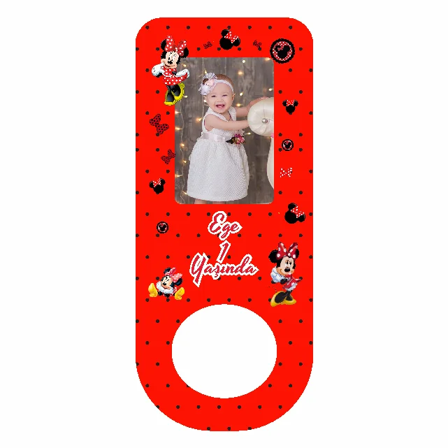 Mickey Mouse Temalı Dikdörtgen Açacak Magneti